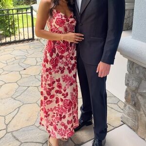 Favorite Daughter Envy Slip Dress, Roses